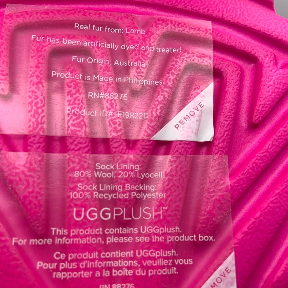 Ugg women slippers new lamb fur - Picture 4 of 6